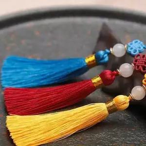 전통 한복 소품 노리개 장식 컬러 미니 수술 태슬