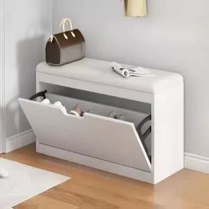 신발 수납 벤치보조 신발장 정리장 흰색 받침대 선반 보조