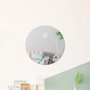 아크릴벽거울 원형거울 욕실거울 화장대거울 부착식