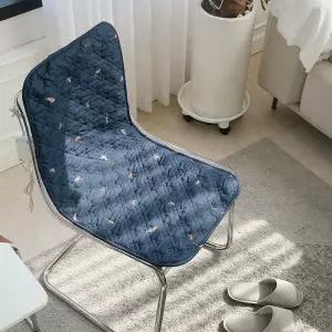 타이머 낭만고양이 양면 전기방석 네이비 2인용 2253586 한일전기 J