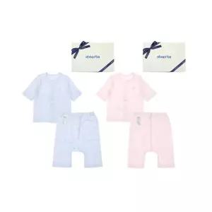 [압소바](본점)[압소바 26년여름신상 임신출산백일돌선물]도도 모달 7부내의 2종 택1(A1B10303)핑크or...