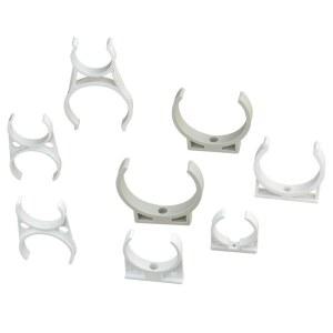 5PCS 고정 클램프 브래킷 워터 플라스틱 수족관 액세서리 역삼 디스펜서 장착 커넥터 클립 필터 RO