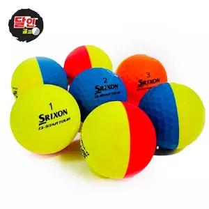 [하프클럽/달인골프]달인골프 스릭슨 반반볼 제트스타 로스트볼 A-급 1개