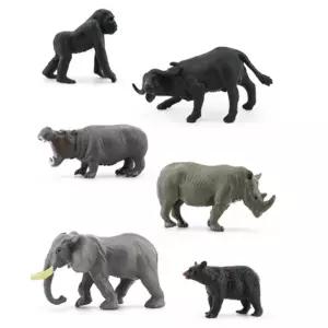 아기 동물 장난감 코끼리피규어 생일선물 인테리어 유아교육 미니어처 정글