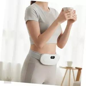 허리 복부 온열 기기 휴대 가능 무선 충전 진동 기능 집 사무실 이동 중 사용