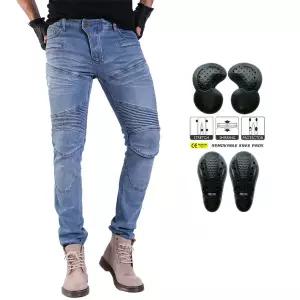 봄 여름 바이크 오토바이 바지 팬츠 라이딩 모터사이클 블랙 안티 가을 승마 모토 청바지 남성 여성 크로스