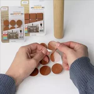 부직포 의자 발 소음방지 스티커 바닥 긁힘방지 패드 테이블발 다리 부직포