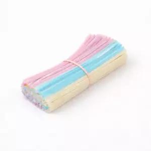 파스텔 모루 인형 만들기 철사 DIY 공예 재료 소품 100개입