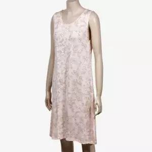 여성 PF342234 인견소재 원피스슬립 나시형 8부치마 플라워잠옷