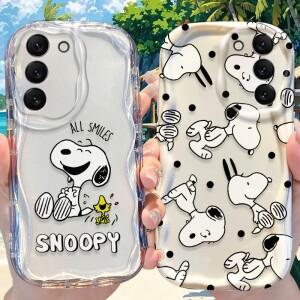 S스누피 웨이브 케이스 삼성 호환 갤럭시 A53 A50 A36 A35 A34 A32 A30 A26 A25 A24 A20 A16 A15 A06 M55 M