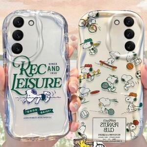 라인 S스누피 케이스 삼성 호환 갤럭시 A53 A50 A36 A35 A34 A32 A30 A26 A25 A24 A20 A16 A15 A06 M55 M54