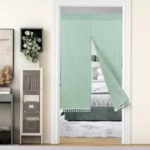 방문 가림막 커튼 세로형 패브릭 주방 현관 가림막 커튼 공간 가로형 좁은