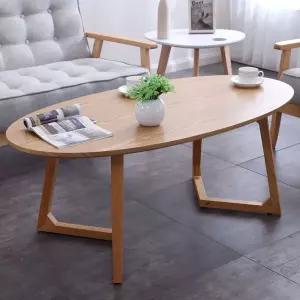 높은소파테이블 탁자 거실 타원형 모던 소파 티테이블 미니