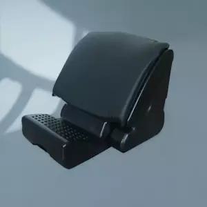 차량용발받침 다리 거치대 각도조절 휴식용 조수석 발판 에어발쿠션 뒷좌