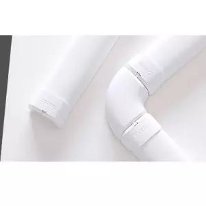 케이블 전선 몰딩 보호관 선택 더블형 흰색 흰색캡