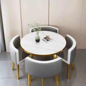 원형 테이블 의자 북유럽 레스토랑 로비 세트 대학교 휴게실