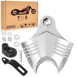 할리 소프트테일 다이나 일렉트라 글라이드 로드 킹 빅 트윈스 V-로드 스톡 카우벨 혼 1992-2020과 호환되는 TDZ 모토 커버