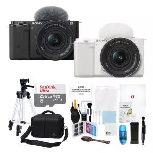 소니 ZV-E10K+16-50mm II 브이로그 촬영 디카 프리미엄 13종 패키지 256GB