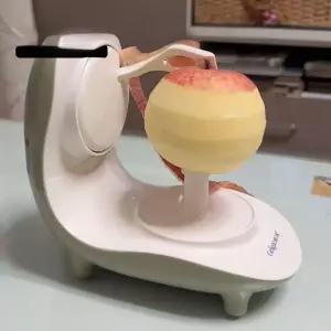 사과 깎는 기계 커터기 깍기 과일 채칼 조각칼 박피기 필링 배 감 회전