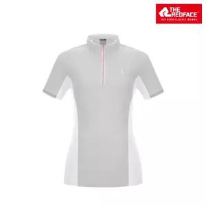 [레드페이스] 여성 쿨 마운틴 메즈 하프 우먼 짚 티셔츠 REWFTSM20055