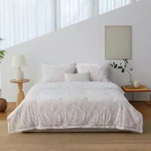 [롯데백화점]소프라움 E릴리스2 모달 차렵이불세트 Q (핑크)