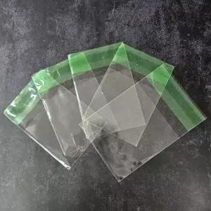 opp 접착식 투명 쿠키 포장 비닐 9cmx10cm 50매 쿠키봉투 opp접착봉투 포장봉투