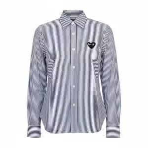 [꼼데가르송] 블랙와펜 스트라이프 여성 셔츠 AZ B007 051 1 152646039