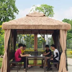 정자 옥상캐노피 쉼터 평상 야외 휴양지 파고라 방갈로 카페