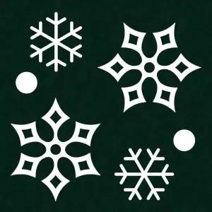 /리틀메테오 크리스마스 장식 시트지 성탄절 윈도우 스티커 007