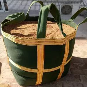 500kg 모래 톤백 마대 고구마 톤마대 옥수수 캔버스 감자 자루 폐기물 농작물 대형