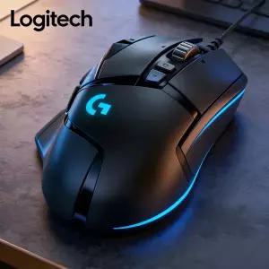 로지텍  로지텍 G502 HERO 유선 게이밍 마우스 블랙 마우스 듀얼 모드 고속 스크롤 휠