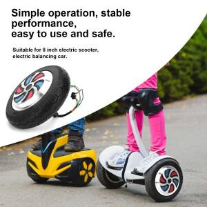 8인치 전동 스쿠터 밸런싱 차량 교체 호환   부품용 호환36V 350W 휠 허브 모터