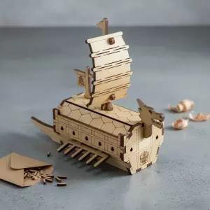 거북선 만들기 프라모델 나무 조립 배 모형 DIY 세트