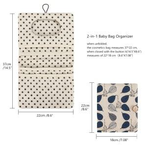 휴대용  물티슈 파우치 여행용 디펜서 거치대 기저귀 가방 컨테이너 정리함 재사용