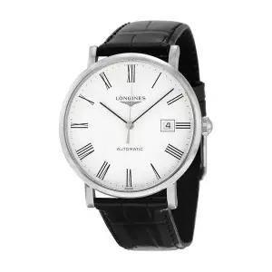 Longines 론진 엘레강트 오토매틱 화이트 다이얼 남성용 시계