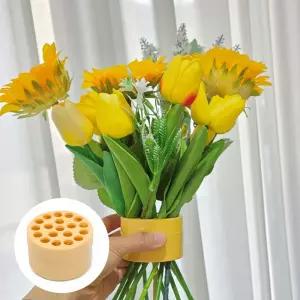 (보리별) 꽃꽂이 홀더 스파이럴 기법 지지대 화훼