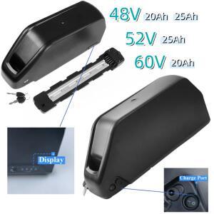 라이드1업 레브1 DRT FS HT DP 21700-5 48V 15Ah 20Ah 52V 60V 다운 튜브 전기자전거 배터리