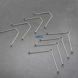 모던 미스트라 엘란트라 Is25 기아 K5k3 용 기어 프론트 브레이크 패드 리턴 스프링 리셋 서클립 4개