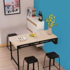 벽 테이블 공간활용식탁 접이식 고정 벽면 부착 선반