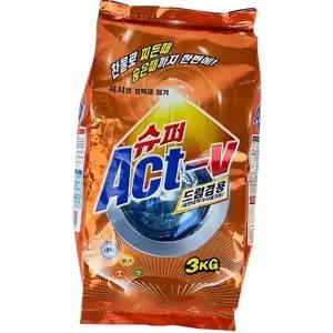 일반 분말 세제 드럼용 드럼 세탁 세제 실내건조 대용량 3kg