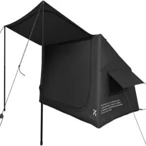 캠빌 2025 업그레이드된 캔버스 풍선 캠핑 텐트 펌프 간편한 설치로 캠핑용 에어 텐트를 폭파하고 조립이