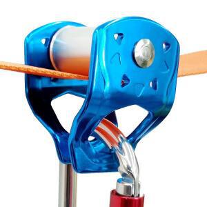 닌자 슬라이더 슬랙라인 도르래 카라비너 닌자 전사 어린이타입 장애물 코스 뒷마당 Zipline