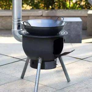 드럼통화로 화덕 야외 화로대 연탄 화목 화롯대 드럼통 바베큐 훈제 난로 장작