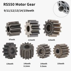 교체 가능 모터 기어 RS550 10.8V 12V 14.4V 21V DC 모터용 9 11 13 14/15 톱니 1개