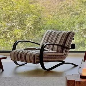 편한 소파의자 빈티지 푹 1인가구 좌식 릴렉스 오렌지 라운지 매장 스툴 패브릭