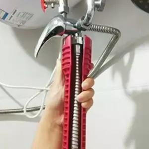 세면대 파이프 렌치 다용도 멀티 수도 수전 파이프 렌치 주방 욕실