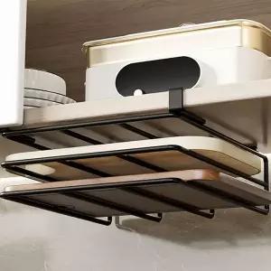 주방 수납 선반 2단 걸이형 씽크대 무타공 주방 선반 정리 거치대 건조대 정리대 도마 용품 통풍 간편 설치
