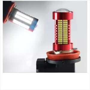 D24 레드 싼타페호환 더프라임 106발 LED 안개등 H8