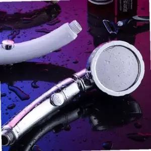 절수헤드 샤워기헤드 고압수압 온오프 3단 버튼샤워기헤드