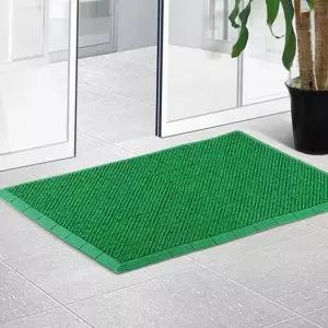 바닥 발 매트 가정용 비오는날 중형 현관 발 매트 먼지 흡수 물빠짐 사무실 흙먼지 실외용 업소용 야외용